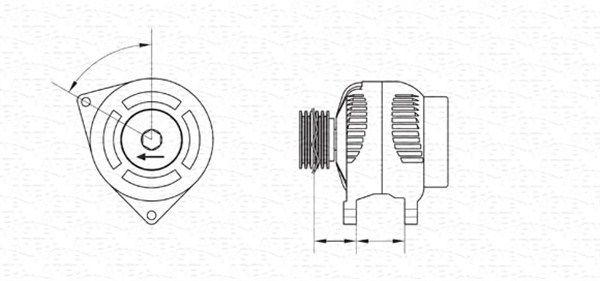 MAGNETI MARELLI Laturi 943355230010